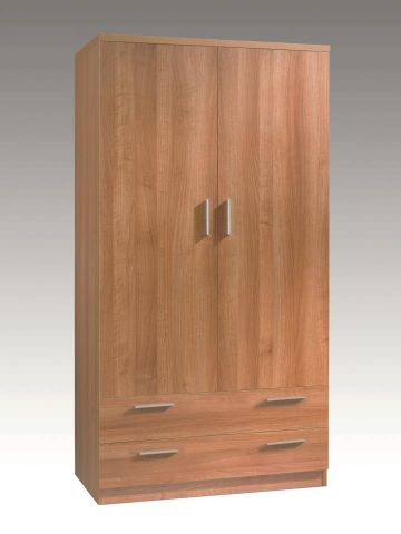 ARMARIO 2 PRT DAKOTA 2 CAJ WALNUT 100*223*50