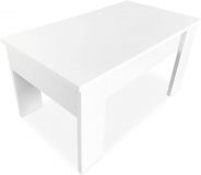 MESA DE CENTRO ELEVABLE BLANCA