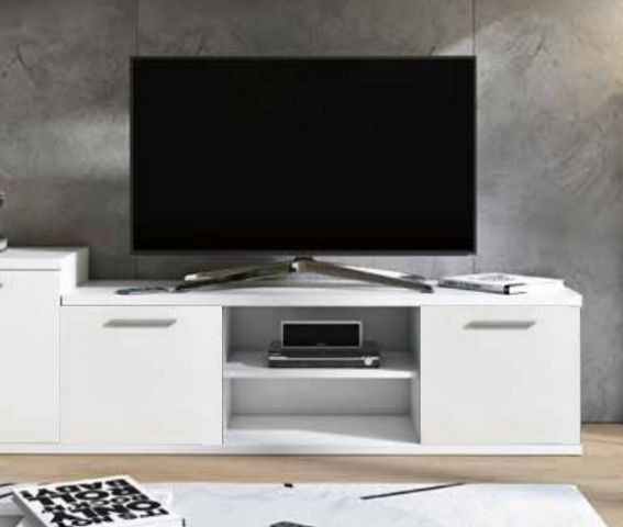 BAJO TV 2 PRT + HUECO 140 JAEN BLANCO